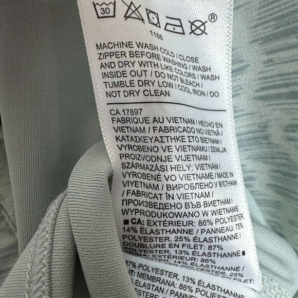 Athleta Jacket Women S Gray Verve Horizon Run With It - Picture 12 of 13